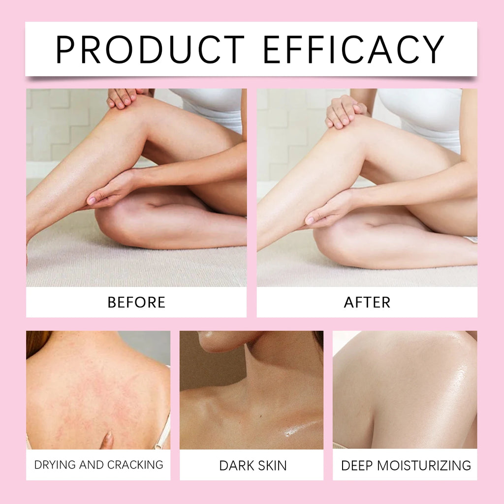 Moisturizing Body Lotion Cream Repair Dull Skin Reduce Dryness Roughness Restore Smooth Texture Glowing Whitening Body Lotion