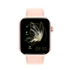2025 Smartwatch Touch Screen Fitness Tracker Android iPhone Compatibility Heart Rate Blood Pressure Oxygen Monitoring Square BT