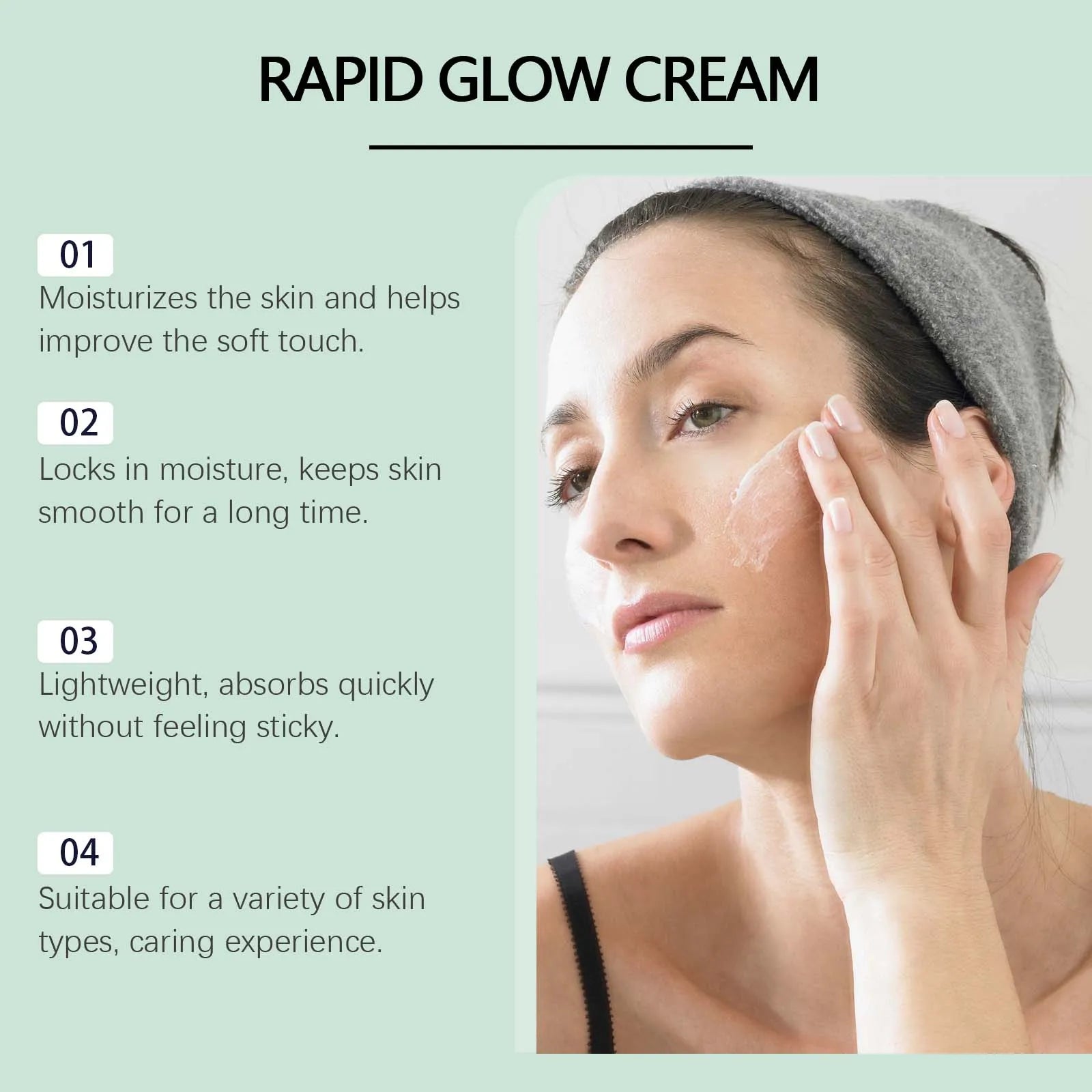 Coconut Brightening & Nourishing Cream: Reduces spots, brightens skin tone, deeply moisturizes