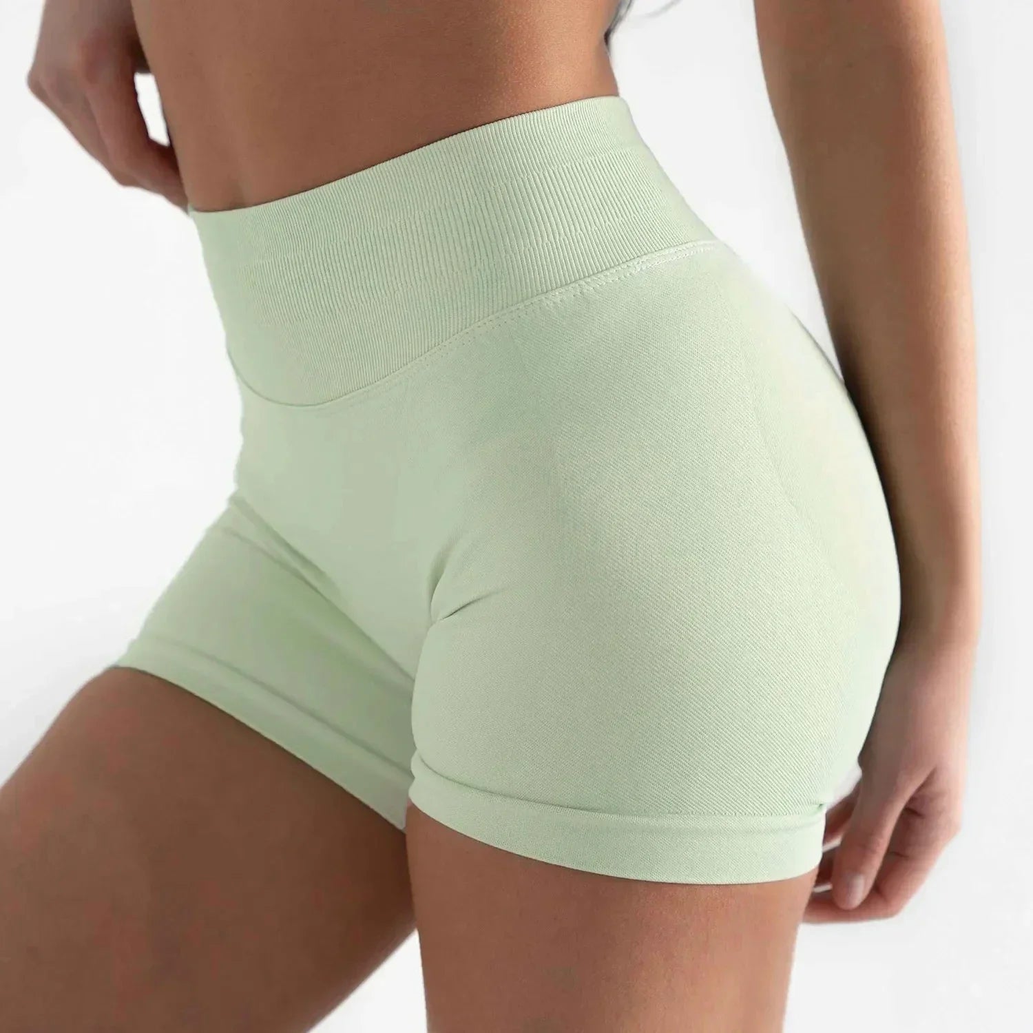 Impact Scrunch Shorts Women's Seamless Workout Leggings Butt Lift Hot Yoga Pants Booty Sports Wear Gym Exercise Fitness Clothing