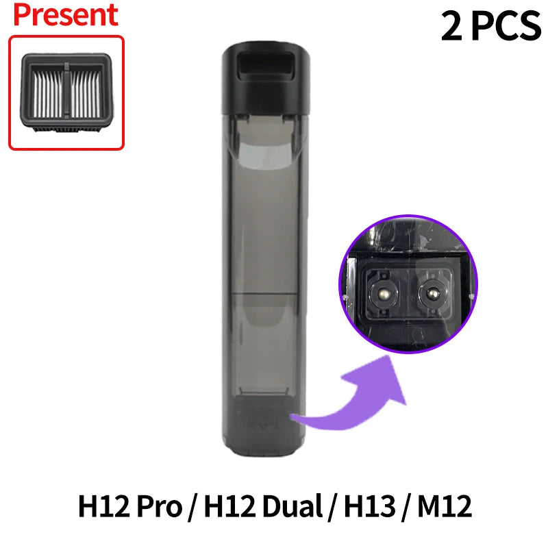 Original Accessories For Dreame H12 Pro Ultra / H13 Pro Wet Dry Water Tank brush roller HEPA Filter Holder Vacuum Cleaner Parts