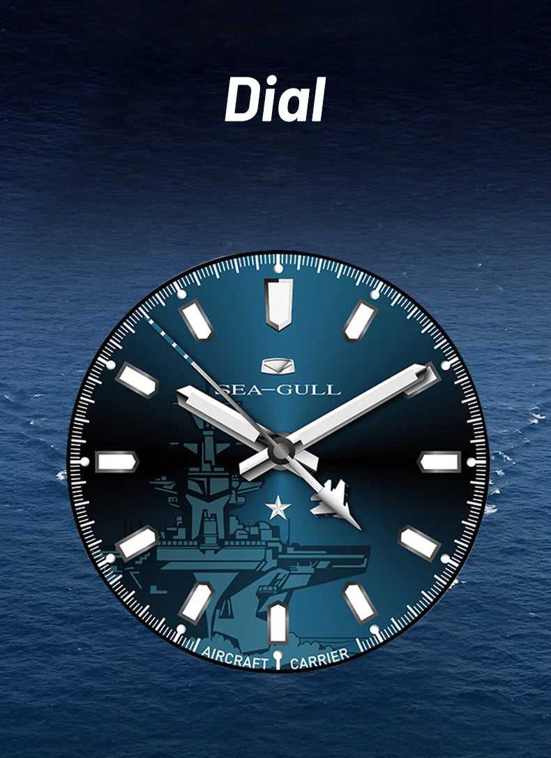 Seagull 44mm Diving Men Watches Automatic Mechanical Watch Sapphire Ocean Series 200M Waterproof Top Brand 816.32.1083 reloj