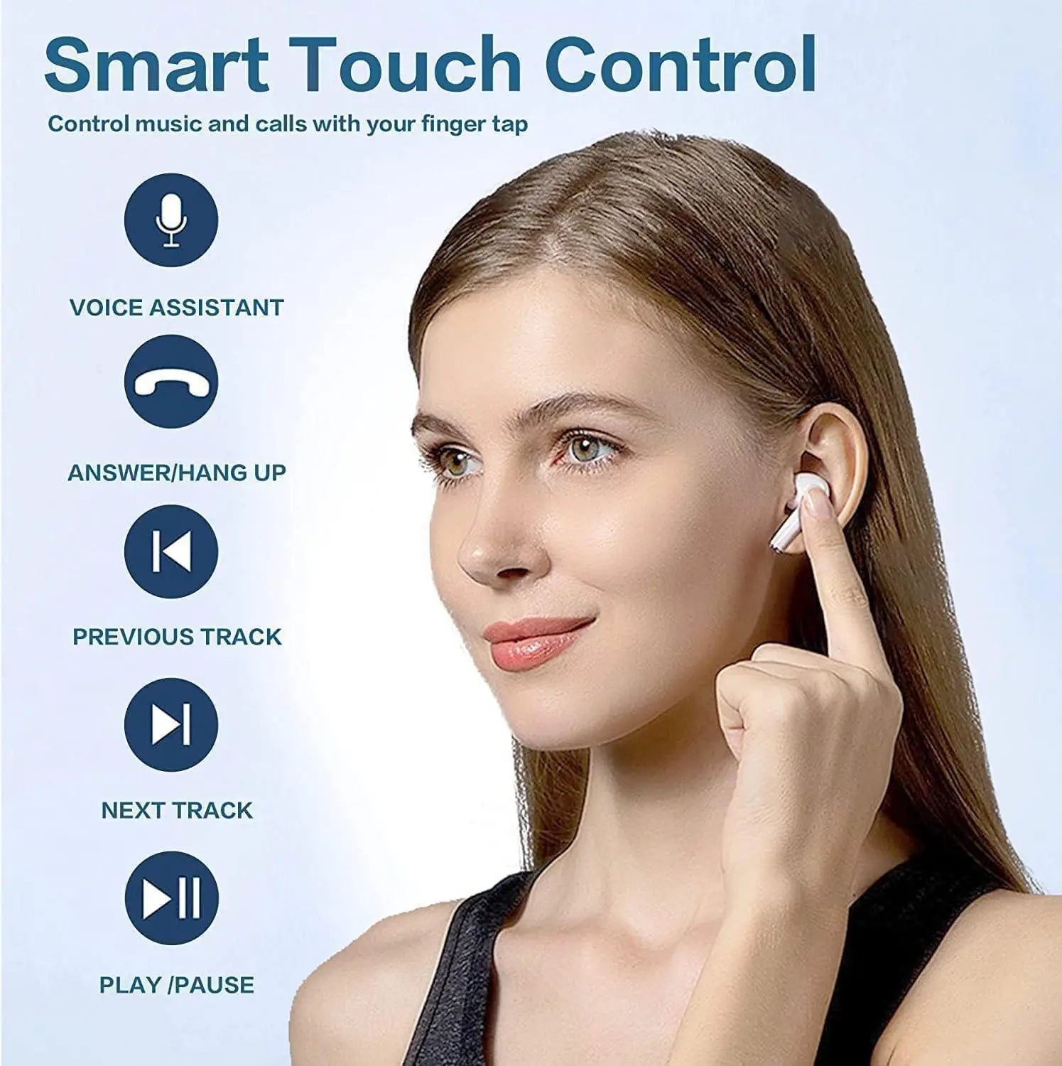 A7 2024 Pro TWS Ear Air Earphone Buds Wireless Earbuds in-ear Headphones Pods Pro 2 for IOS Android generation ear phonesA7 2024