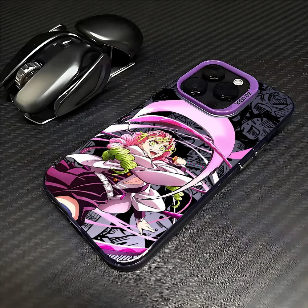 Anime Demon Slayers Tanjiroes Phone Case for IPhone 16e 16 15 14 13 12 11 Mini Pro Max X XR XSMAX 8 7 Plus Matte Back Cover