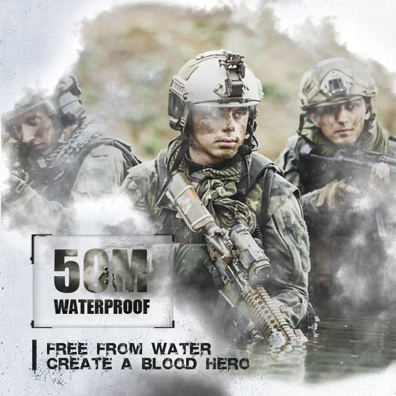 Able NORTH EDGE APACHE-46 Men's Digital Watch Military Sports Waterproof 50M Altimeter Barometer Compass World Time Wristwatch C