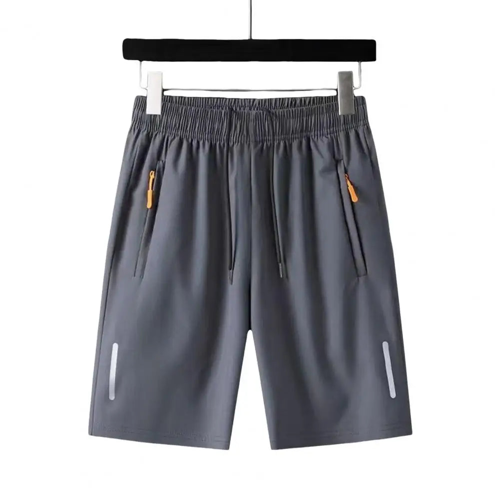 Men's Plus Size Summer Ice Silk Cool Short Pants Fashion Male Thin Loose Quick-dry Shorts Sweatpants Casual Sport Stretch Pants