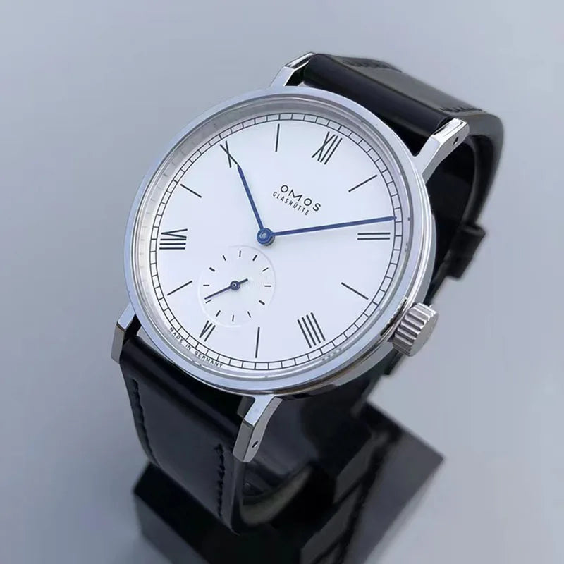Simple Bauhaus automatic watch TANGOMAT series red 12 sapphire simple and versatile men's watch