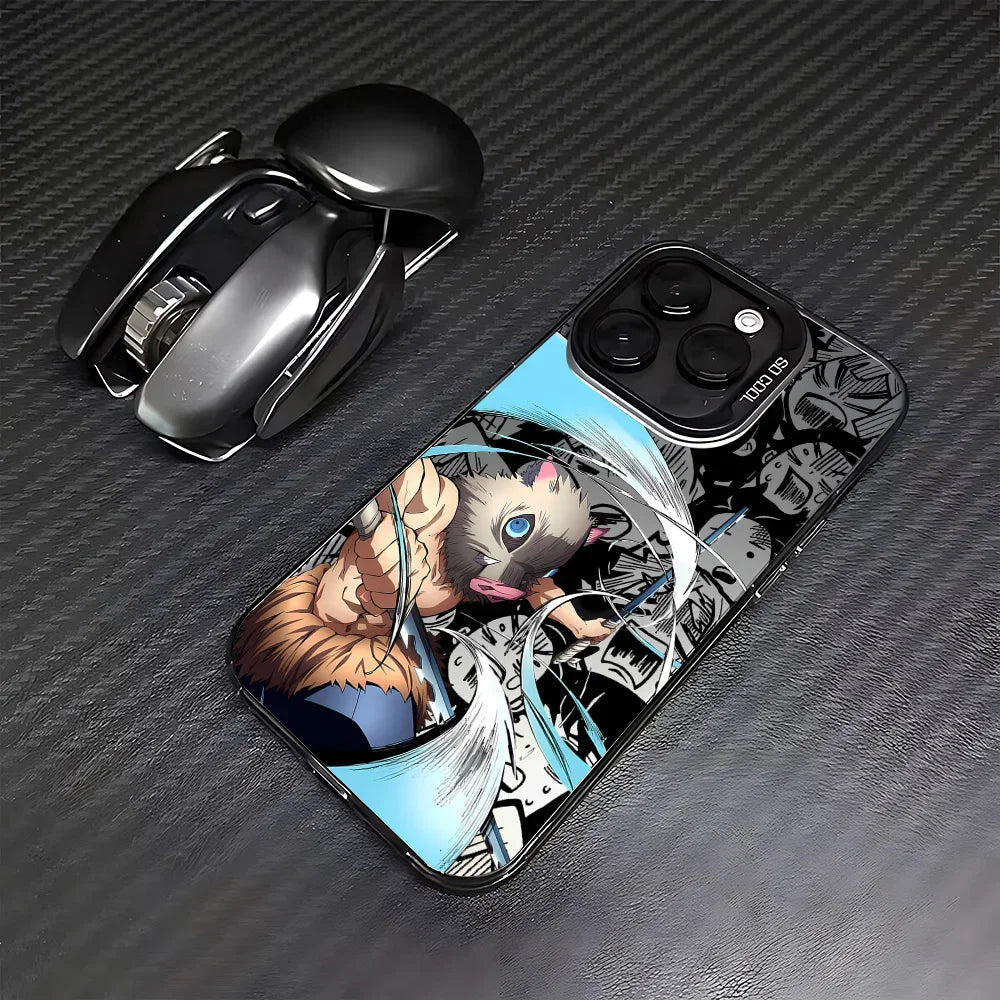 Anime Demon Slayers Tanjiroes Phone Case for IPhone 16e 16 15 14 13 12 11 Mini Pro Max X XR XSMAX 8 7 Plus Matte Back Cover