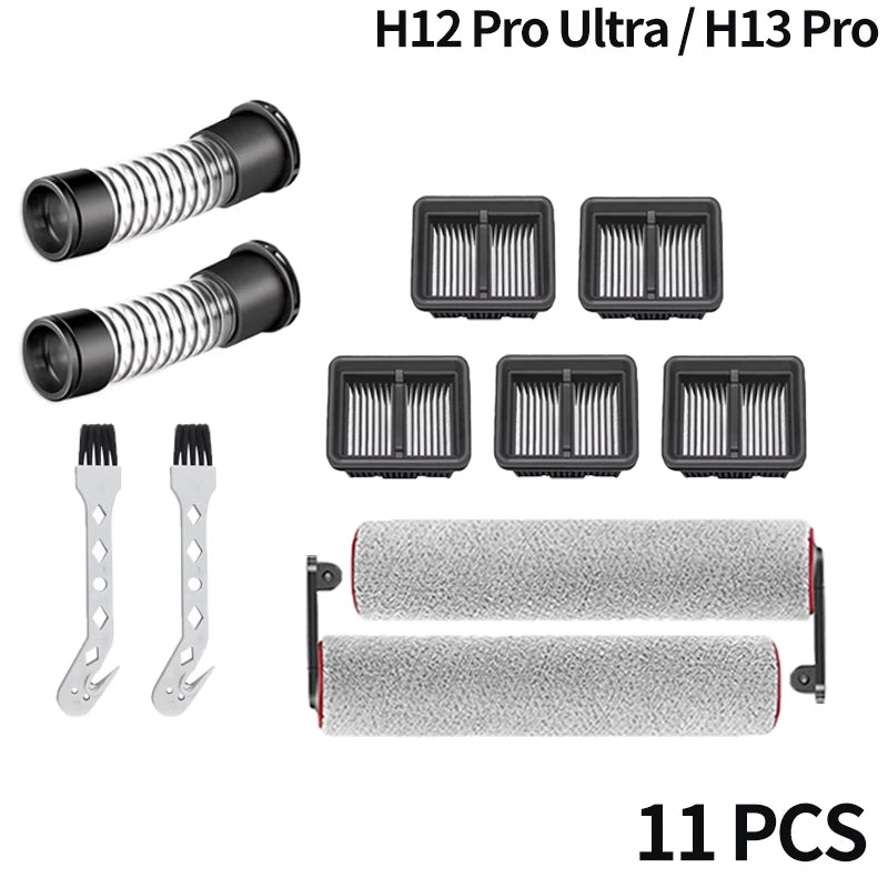 Original Accessories For Dreame H12 Pro Ultra / H13 Pro Wet Dry Water Tank brush roller HEPA Filter Holder Vacuum Cleaner Parts