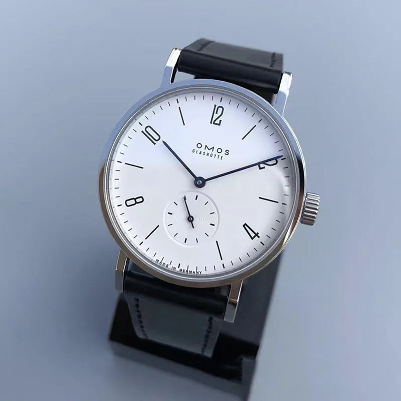 Simple Bauhaus automatic watch TANGOMAT series red 12 sapphire simple and versatile men's watch