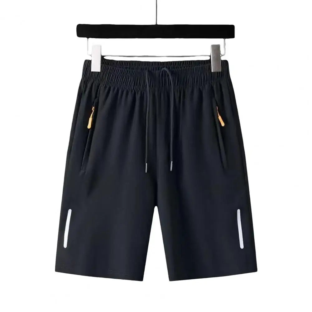 Men's Plus Size Summer Ice Silk Cool Short Pants Fashion Male Thin Loose Quick-dry Shorts Sweatpants Casual Sport Stretch Pants