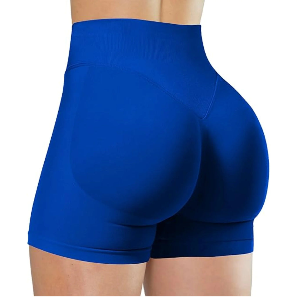 Summer High Waisted Yoga Shorts Fashionable and Sexy Running Fitness Pants Solid Color Yoga Leggings Customizable labels