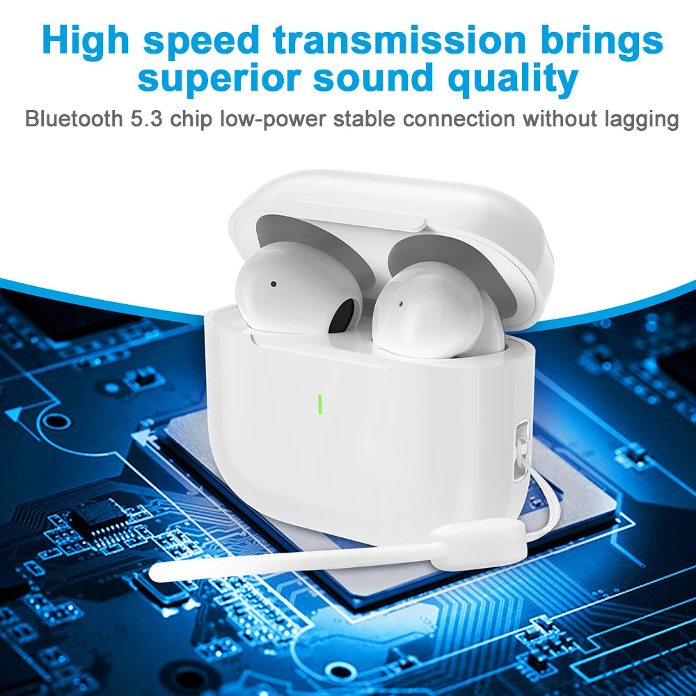 TWS-A6 pro wireless headphones Bluetooth Earphones Touch Control Sport Headset Stereo Earbuds For Phone Android Headphones