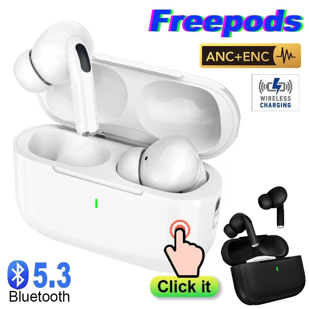 Air 11 Pro Bluetooth Earphone ENC Wireless Earbuds Active Noise Cancelling Mini buds Sport Headsets Gaming Headphones