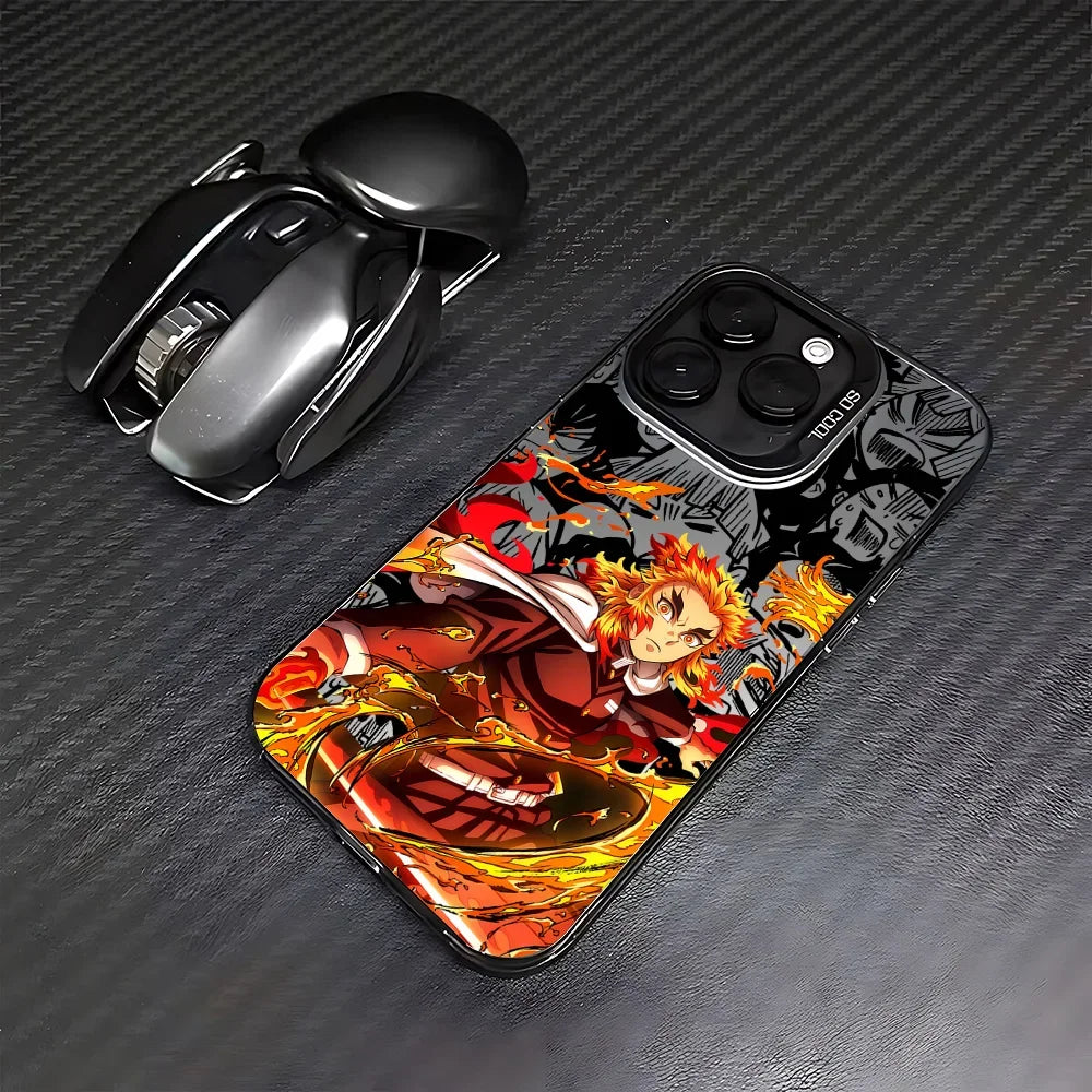 Anime Demon Slayers Tanjiroes Phone Case for IPhone 16e 16 15 14 13 12 11 Mini Pro Max X XR XSMAX 8 7 Plus Matte Back Cover