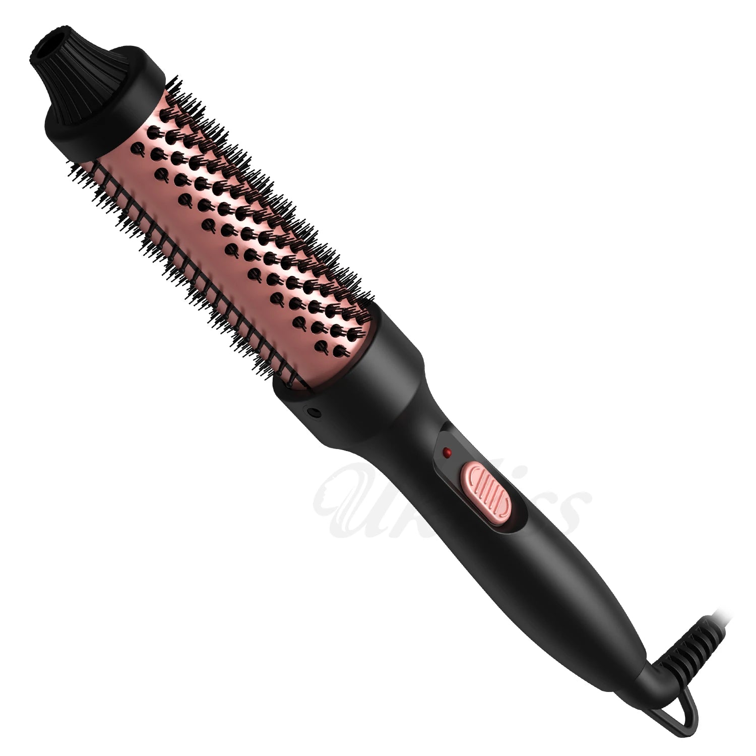 Thermal Brush, Heated Round Brush, 1 1/2 inch Thermal Round Brush Curling Iron Brush for Short Long Hair Hair Curling Brush