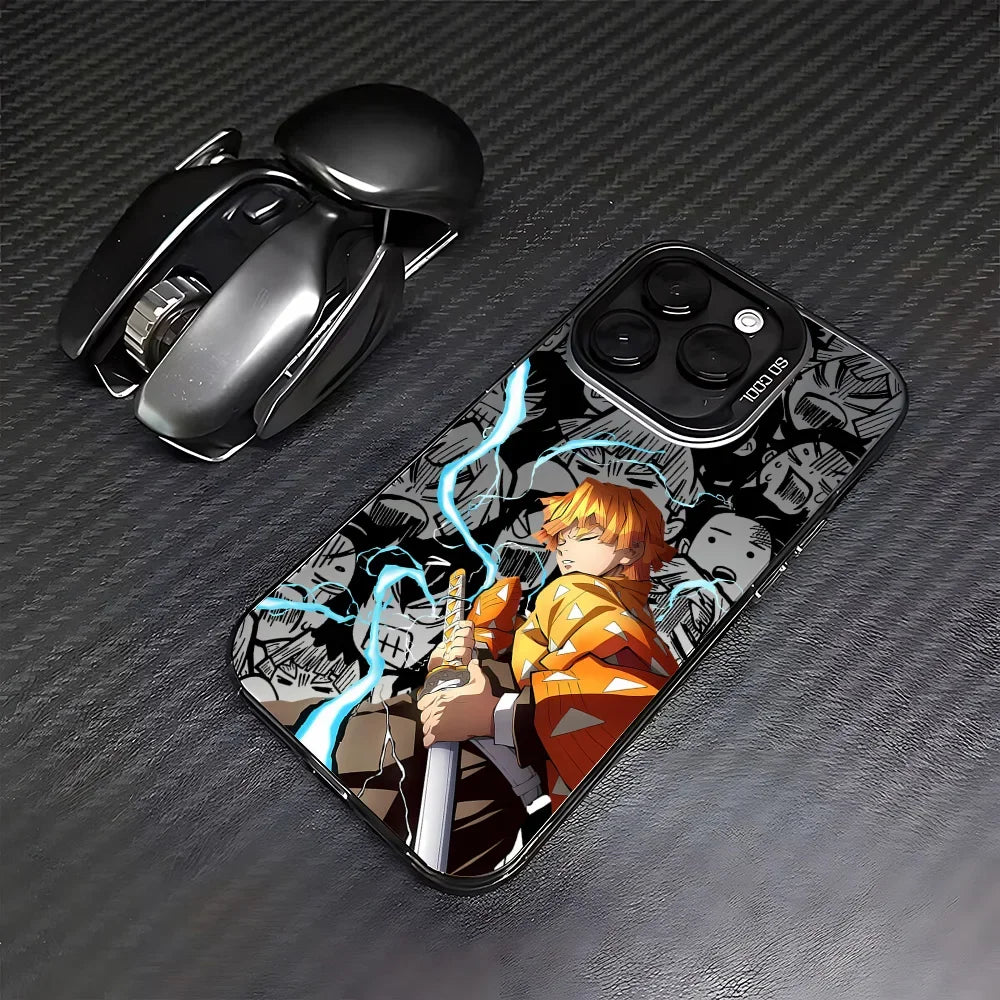 Anime Demon Slayers Tanjiroes Phone Case for IPhone 16e 16 15 14 13 12 11 Mini Pro Max X XR XSMAX 8 7 Plus Matte Back Cover