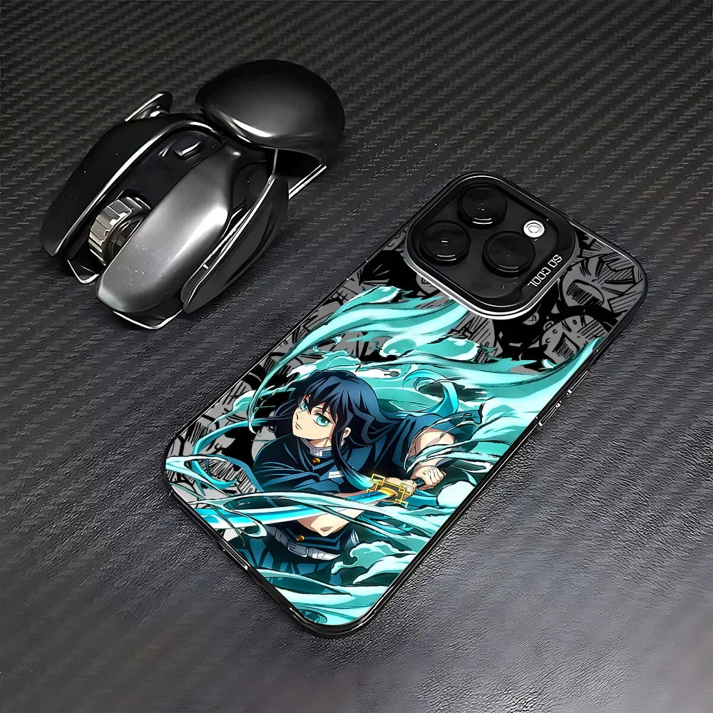 Anime Demon Slayers Tanjiroes Phone Case for IPhone 16e 16 15 14 13 12 11 Mini Pro Max X XR XSMAX 8 7 Plus Matte Back Cover