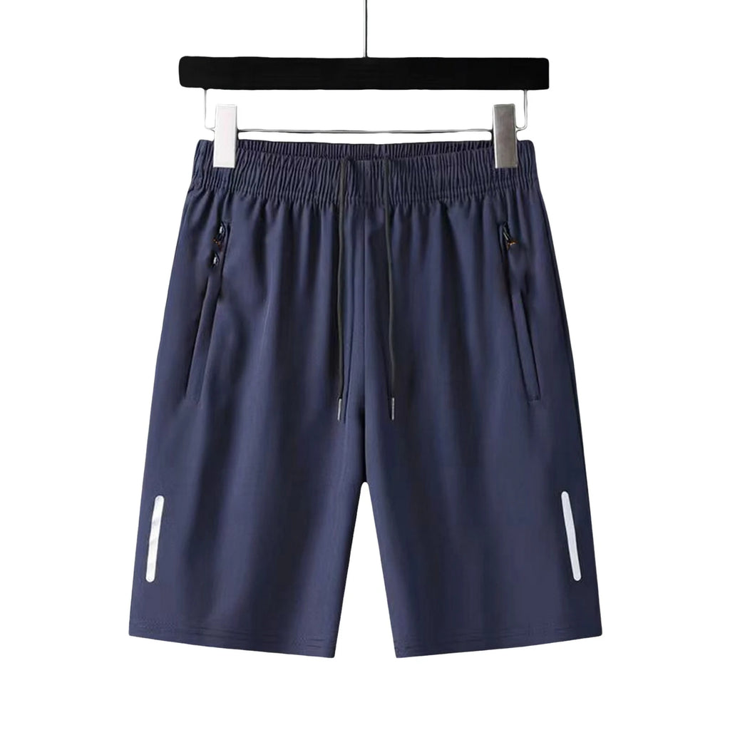 Men's Plus Size Summer Ice Silk Cool Short Pants Fashion Male Thin Loose Quick-dry Shorts Sweatpants Casual Sport Stretch Pants