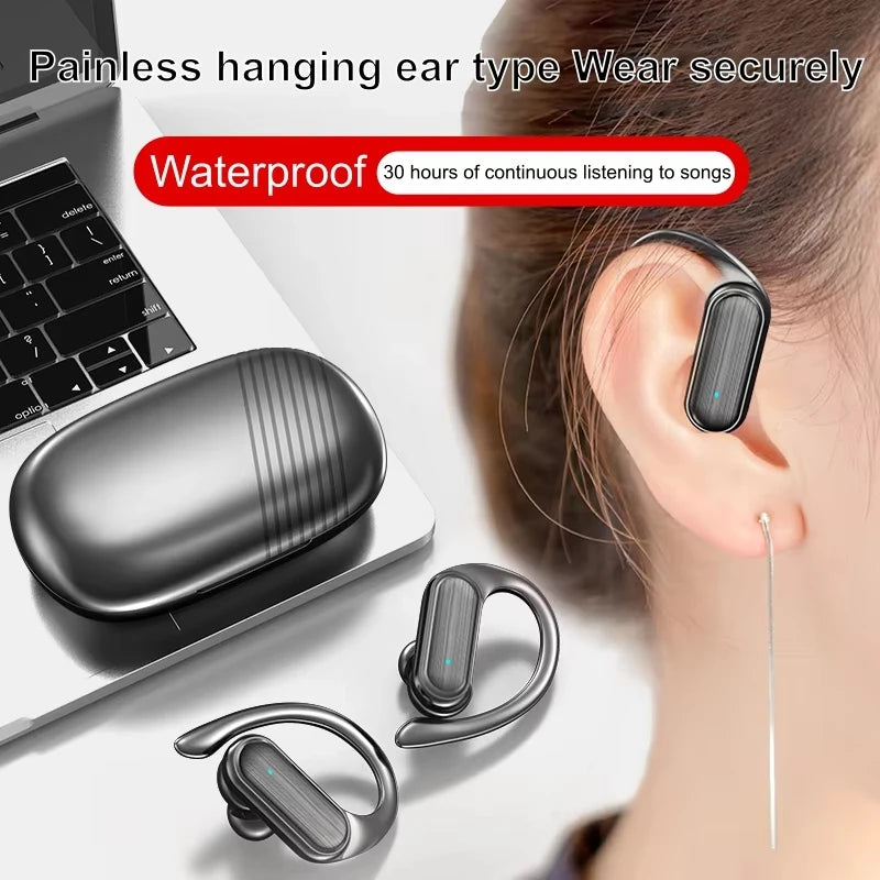 A520 Wireless Bluetooth 5.3 Earphones TWS Sports Earphones Touch HiFI Stereo Music Life Waterproof Hanging Earphones
