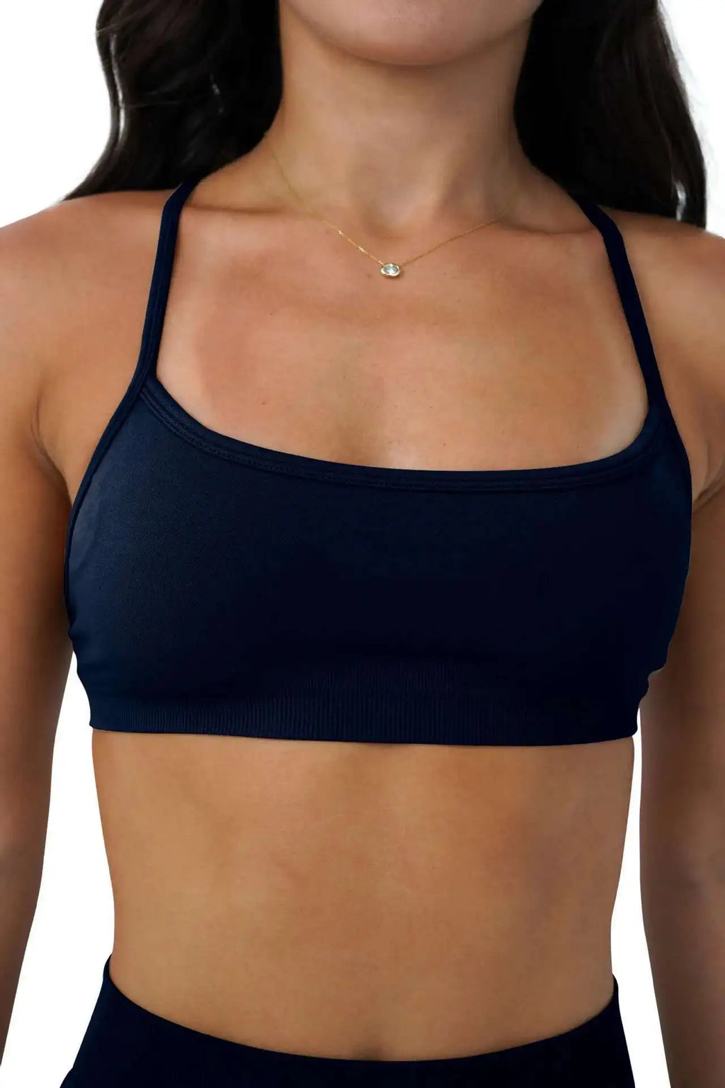 NCLAGEN Sports Bra Seamless Yoga Top Women Fitness Article Gym Active Wear Back Cross Workout Push-up Fitness Running Underwear