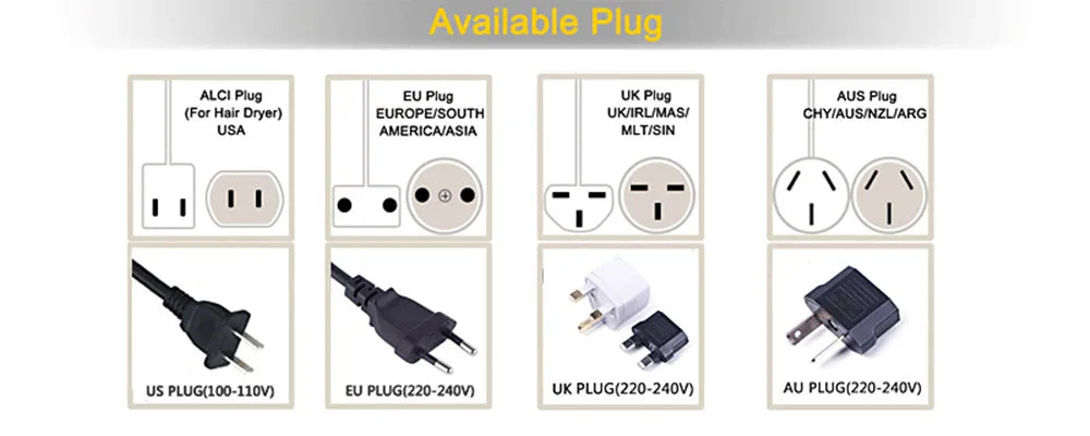 Thermal Brush Heated Curling Brush Ceramic Curling Iron Volumizing Brush with 3 head Heating Round Brush Travel Hair Curler Comb