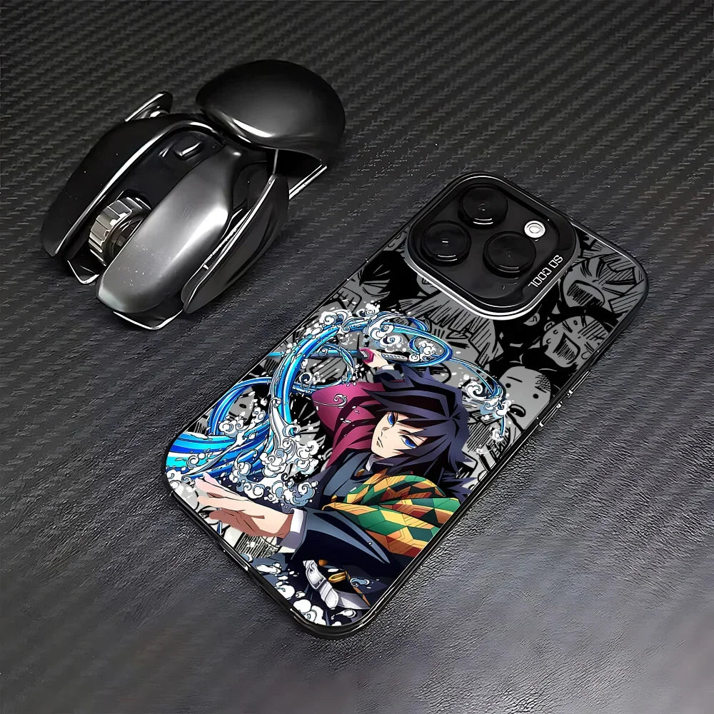 Anime Demon Slayers Tanjiroes Phone Case for IPhone 16e 16 15 14 13 12 11 Mini Pro Max X XR XSMAX 8 7 Plus Matte Back Cover