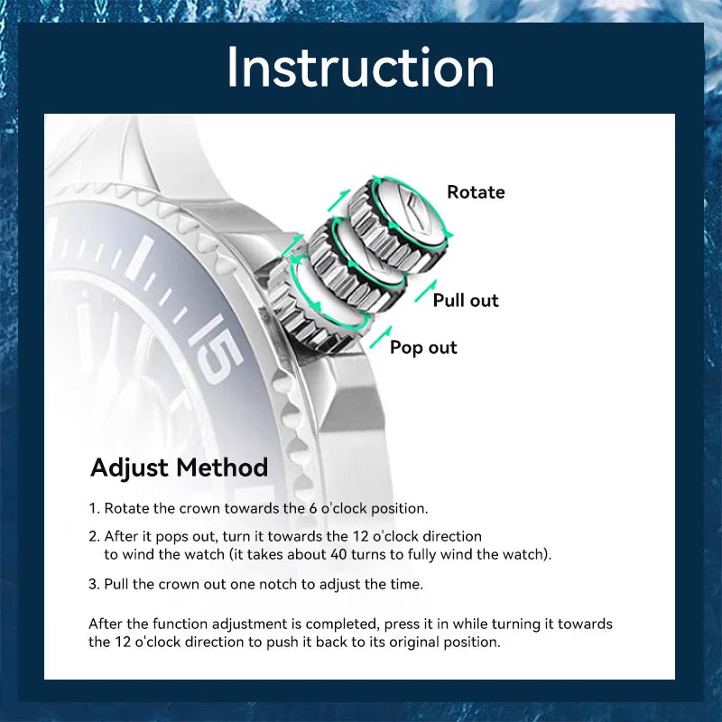 Seagull 44mm Diving Men Watches Automatic Mechanical Watch Sapphire Ocean Series 200M Waterproof Top Brand 816.32.1083 reloj