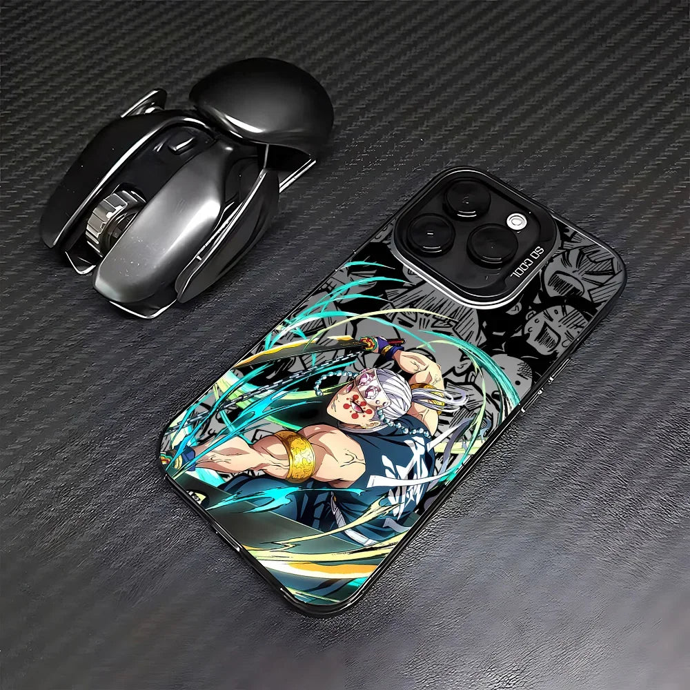 Anime Demon Slayers Tanjiroes Phone Case for IPhone 16e 16 15 14 13 12 11 Mini Pro Max X XR XSMAX 8 7 Plus Matte Back Cover