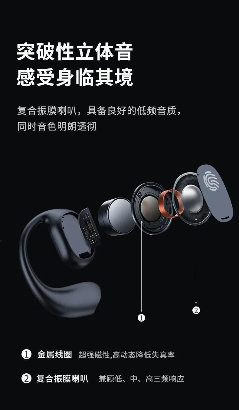 Xiaomi GT280 Intelligent Wireless Sports Bluetooth Earphones Touch Noise Reduction HIFI 3D Stereo Waterproof Sports Earphones